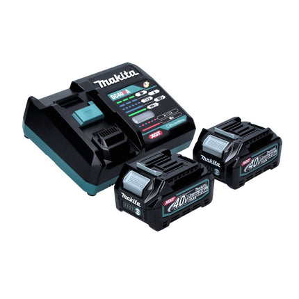 Makita CF 001 GD2 Akku Lüfter XGT 40 V max. 235 mm Ventilator Netzbetrieb + 2x Akku 2,5 Ah + Ladegerät