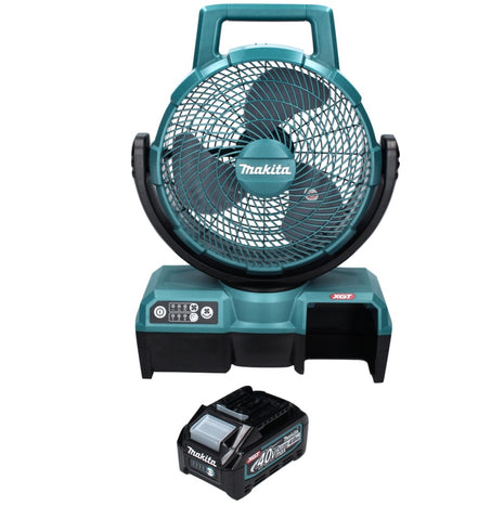 Makita CF 001 GM1 Akku Lüfter XGT 40 V max. 235 mm Ventilator Netzbetrieb + 1x Akku 4,0Ah - ohne Ladegerät