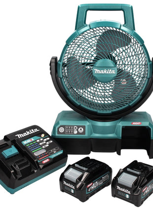 Makita CF001GM2 Ventilateur 235 mm 40V max. + 2x Batteries 4 Ah + Chargeur