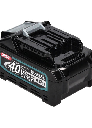 Makita Set de batteries: 4x BL4040 Batteries 4,0 Ah 40V max. - XGT Li-Ion - Classe de protection IP64 - avec Indicateur LED (4x 191B26-6)