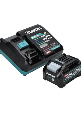 Makita Kit de démarrage batterie 40 V max + 1x Batterie (191B26-6) + Chargeur (191E07-8)