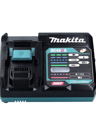 Makita Power Source Kit 40 V max. mit 2x BL 4040 Akku 4,0 Ah XGT ( 2x 191B26-6 ) + DC 40 RA Schnell Ladegerät XGT LXT ( 191E07-8 )