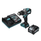 Makita DF 001 GD1 Perceuse-visseuse sans fil 40 V maxi 140 Nm XGT brushless + 1x Batterie 2,5 Ah + Chargeur