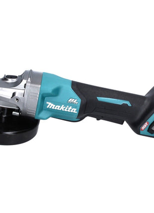 Amoladora angular a batería Makita GA 016 GM101 40 V máx. 125 mm sin escobillas XGT + 1x batería 4,0 Ah + Makpac - sin cargador