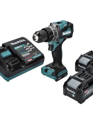 Makita DF 001 GM2 Perceuse-visseuse sans fil 40 V maxi 140 Nm XGT brushless + 2x Batteries 4,0 Ah + Chargeur