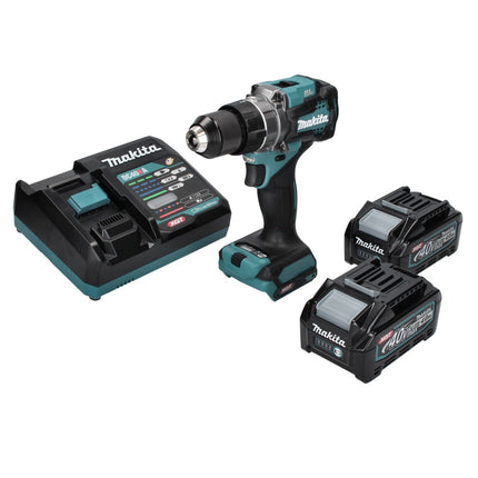 Makita DF 001 GM2 Trapano avvitatore a batteria 40 V max. 140 Nm XGT Brushless + 2x batteria ricaricabile 4,0 Ah + caricabatterie