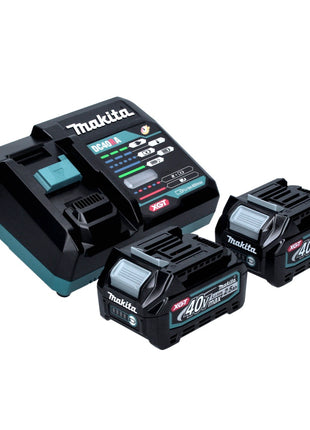 Taladro atornillador inalámbrico Makita DF 001 GD201 40 V máx. 140 Nm XGT Brushless + 2x batería 2,5 Ah + cargador + Makpac