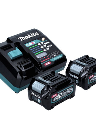 Makita HP 001 GD2 Perceuse-visseuse à percussion sans fil 40 V max. 140 Nm XGT + 2x Batteries 2,5 Ah + Chargeur