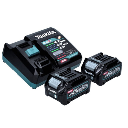 Makita HP 001 GD2 Akku Schlagbohrschrauber 40 V max. 140 Nm XGT Brushless + 2x Akku 2,5 Ah + Ladegerät