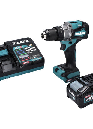 Makita HP 001 GM1 40 V max Perceuse-visseuse à percussion sans fil 140 Nm XGT brushless + 1x Batterie 4,0 Ah + Chargeur