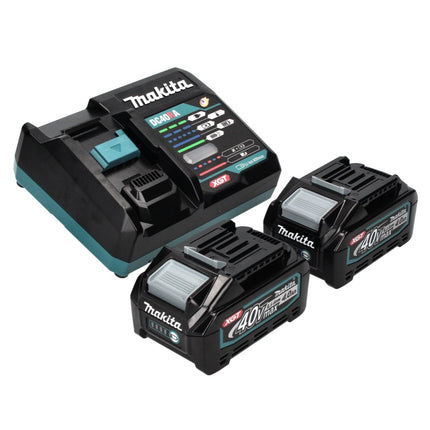Makita HP 001 GM2 Akku Schlagbohrschrauber 40 V max. 140 Nm XGT Brushless + 2x Akku 4,0 Ah + Ladegerät