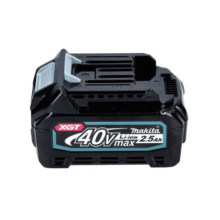 Makita JR 001 GD101 Sega circolare a batteria 40 V max. senza spazzole XGT + 1x batteria ricaricabile 2,5 Ah + custodia - senza caricabatterie