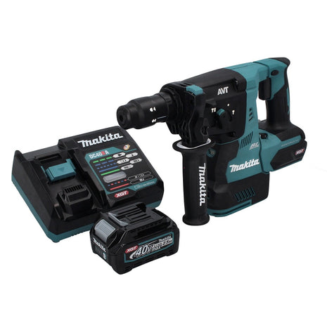 Martillo combinado a batería Makita HR 004 GD1 40 V máx. 2,8 J SDS plus XGT Brushless + 1x batería 2,5 Ah + cargador