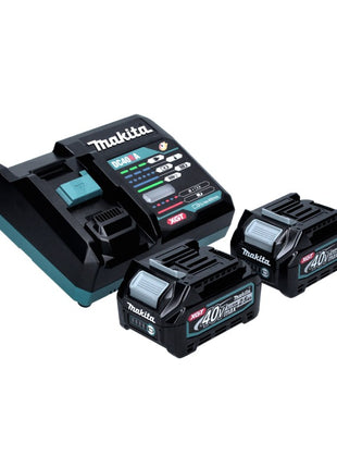 Makita HR 004 GD2 Perceuse à percussion sans fil 40 V max. 2,8 J SDS plus XGT + 2x Batteries 2,5 Ah + Chargeur