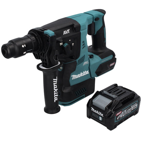 Martillo combinado a batería Makita HR 004 GM1 40 V máx. 2,8 J SDS plus XGT Brushless + 1x batería 4,0 Ah - sin cargador