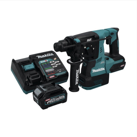 Makita HR 003 GD1 Akku Kombihammer 40 V max. 2,8 J SDS plus Brushless + 1x Akku 2,5 Ah + Ladegerät