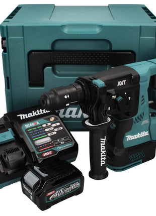 Makita HR 004 GD101 Akku Kombihammer 40 V max. 2,8 J SDS plus XGT Brushless + 1x Akku 2,5 Ah + Ladegerät + Makpac