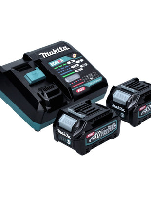 Makita HR 004 GD201 marteau combiné à batterie 40 V max. 2,8 J SDS plus XGT Brushless + 2x batterie 2,5 Ah + chargeur + Makpac