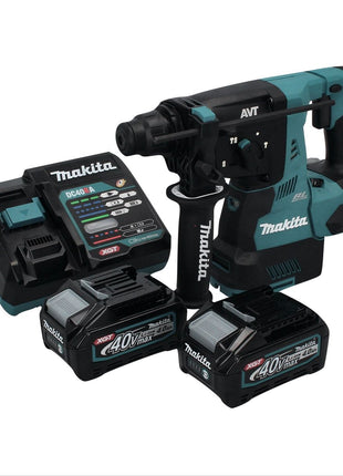 Makita HR 003 GM2 Akku Kombihammer 40 V max. 2,8 J SDS plus Brushless + 2x Akku 4,0 Ah + Ladegerät