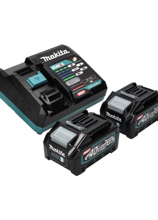 Makita HR 004 GM201 Akku Kombihammer 40 V max. 2,8 J SDS plus XGT Brushless + 2x Akku 4,0 Ah + Ladegerät + Makpac