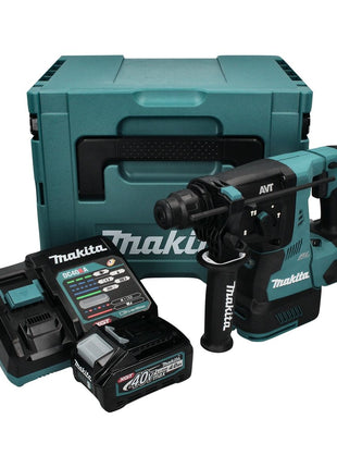 Makita HR 003 GM101 Akku Kombihammer 40 V max. 2,8 J SDS plus Brushless + 1x Akku 4,0 Ah + Ladegerät + Makpac