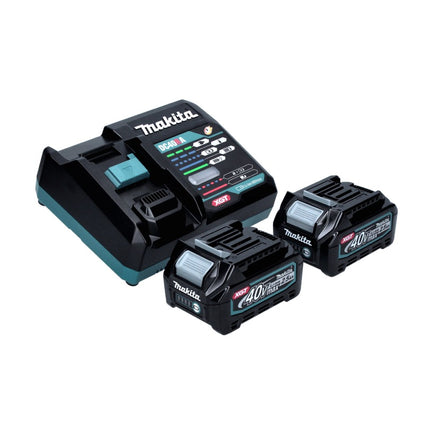 Makita TD 001 GD201 Akku Schlagschrauber 40 V 220 Nm 1/4" XGT Brushless + 2x Akku 2,5 Ah + Makpac + Ladegerät