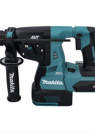 Makita HR 003 GM101 marteau combiné à batterie 40 V max. 2,8 J SDS plus brushless + 1x batterie 4,0 Ah + chargeur + aspiration DX12 + Makpac