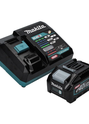 Makita HR 003 GM101 marteau combiné à batterie 40 V max. 2,8 J SDS plus brushless + 1x batterie 4,0 Ah + chargeur + aspiration DX12 + Makpac