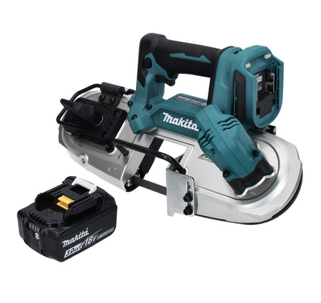 Makita DPB 183 F1 cordless band saw 18 V 66 mm brushless + 1x rechargeable battery 3.0 Ah - without charger