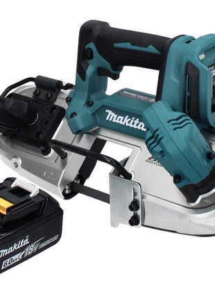 Makita DPB 183 G1 Akku Bandsäge 18 V 66 mm Brushless + 1x Akku 6,0 Ah - ohne Ladegerät