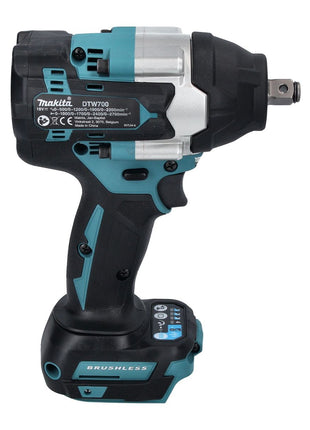 Makita DTW 700 T1 Visseuse à chocs sans fil 18 V 700 Nm 1/2" XPT brushless + 1x Batterie 5,0 Ah - sans chargeur