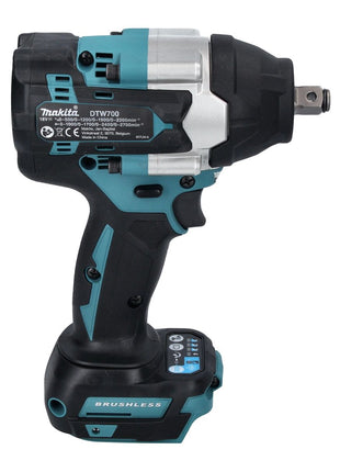 Makita DTW 700 RT Akku Schlagschrauber 18 V 700 Nm 1/2" XPT Brushless + 2x Akku 5,0 Ah + Ladegerät