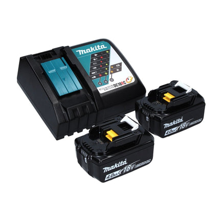 Avvitatore a impulsi a batteria Makita DTW 700 RMJ 18 V 700 Nm 1/2" XPT Brushless + 2x batteria ricaricabile 4,0 Ah + caricatore + Makpac