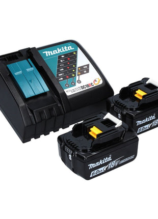 Makita DTW 700 RGJ Visseuse à chocs sans fil 18 V 700 Nm 1/2" XPT Brushless + 2x Batteries 6,0 Ah + Chargeur + Makpac