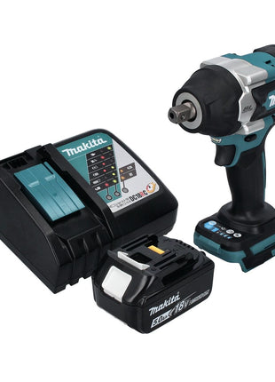 Makita DTW 701 RT1 Akku Schlagschrauber 18 V 700 Nm 1/2" XPT Brushless + 1x Akku 5,0 Ah + Ladegerät