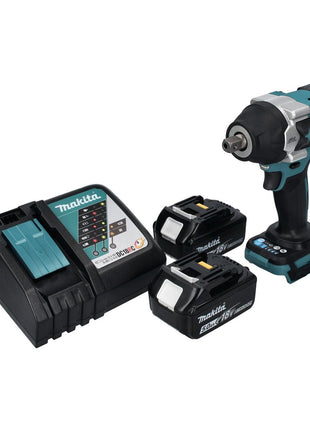 Makita DTW 701 RT Akku Schlagschrauber 18 V 700 Nm 1/2" XPT Brushless + 2x Akku 5,0 Ah + Ladegerät