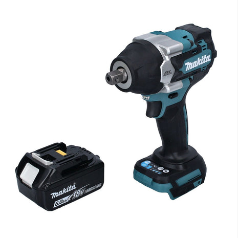 Makita DTW 701 G1 akumulatorowy klucz udarowy 18 V 700 Nm 1/2" XPT bezszczotkowy + 1x akumulator 6,0 Ah - bez ładowarki