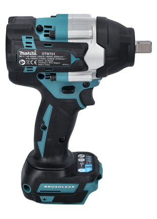 Makita DTW 701 G1 Akku Schlagschrauber 18 V 700 Nm 1/2" XPT Brushless + 1x Akku 6,0 Ah - ohne Ladegerät