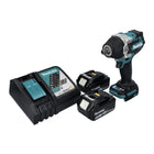 Makita DTW 701 RG akumulatorowy klucz udarowy 18 V 700 Nm 1/2