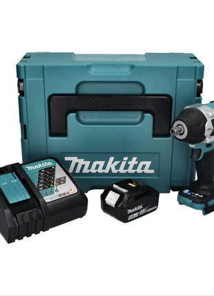 Makita DTW 701 RT1J Akku Schlagschrauber 18 V 700 Nm 1/2" XPT Brushless + 1x Akku 5,0 Ah + Ladegerät + Makpac