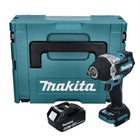 Makita DTW 701 G1J Akku Schlagschrauber 18 V 700 Nm 1/2