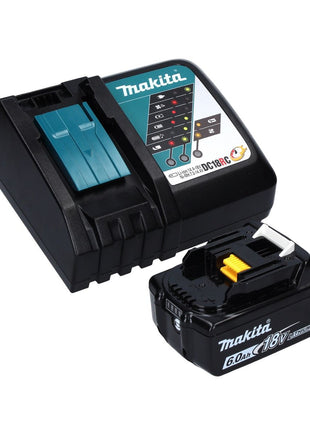 Makita DTW 701 RG1J Llave de impacto a batería 18 V 700 Nm 1/2" XPT Brushless + 1x batería 6,0 Ah + cargador + Makpac