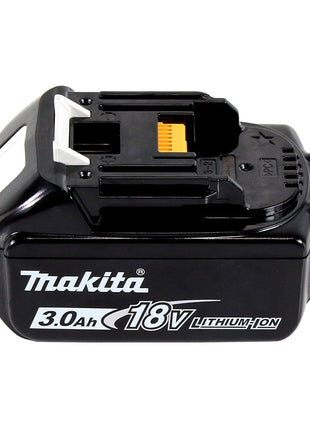 Pulidora excéntrica a batería Makita DPO 600 F1 18 V 150 mm XPT Brushless + 1x batería 3.0 Ah - sin cargador