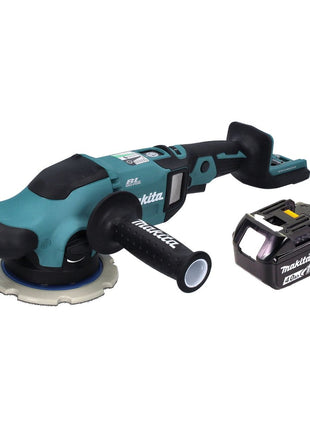 Makita DPO 600 M1 Akku Exzenterpolierer 18 V 150 mm XPT Brushless + 1x Akku 4,0 Ah - ohne Ladegerät