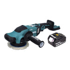 Pulidora excéntrica a batería Makita DPO 600 M1 18 V 150 mm XPT Brushless + 1x batería 4,0 Ah - sin cargador