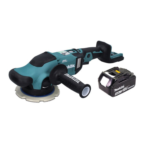 Makita DPO 600 M1 Akku Exzenterpolierer 18 V 150 mm XPT Brushless + 1x Akku 4,0 Ah - ohne Ladegerät