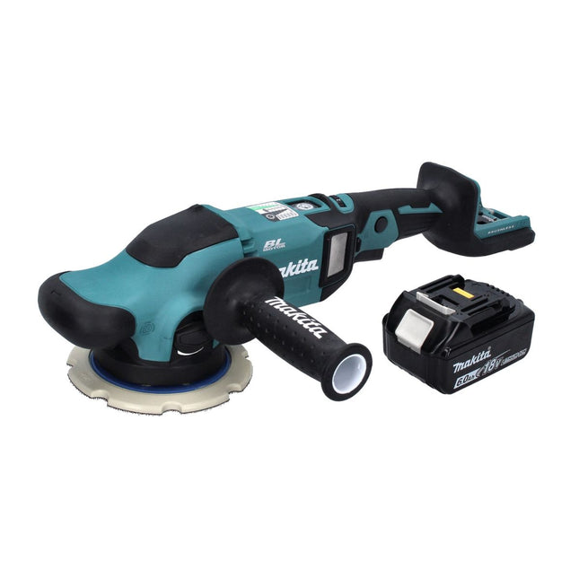 Levigatrice eccentrica a batteria Makita DPO 600 G1 18 V 150 mm XPT Brushless + 1x batteria 6,0 Ah - senza caricabatteria