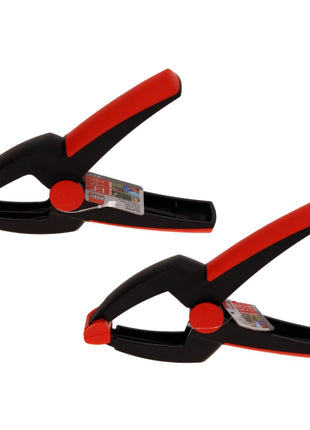 Juego de abrazaderas de resorte Bessey Clippix XC5 50 / 50 mm + XC7 75 / 70 mm