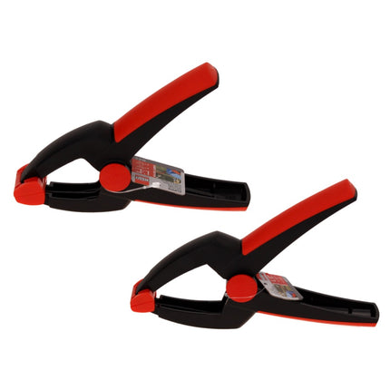 Bessey Clippix Set di morsetti a molla XC5 50 / 50 mm + XC7 75 / 70 mm