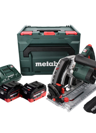 Metabo KT 18 LTX 66 BL Akku Tauchkreissäge 18 V 165 mm + 2x Akku 8,0 Ah + Ladegerät + metaBOX - Toolbrothers